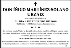 Íñigo Martínez-Solano Urzaiz